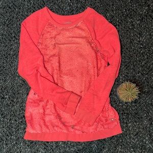 Sequin crewneck
